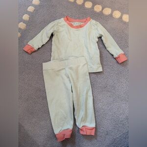 Lake Kids Striped Pajama Set